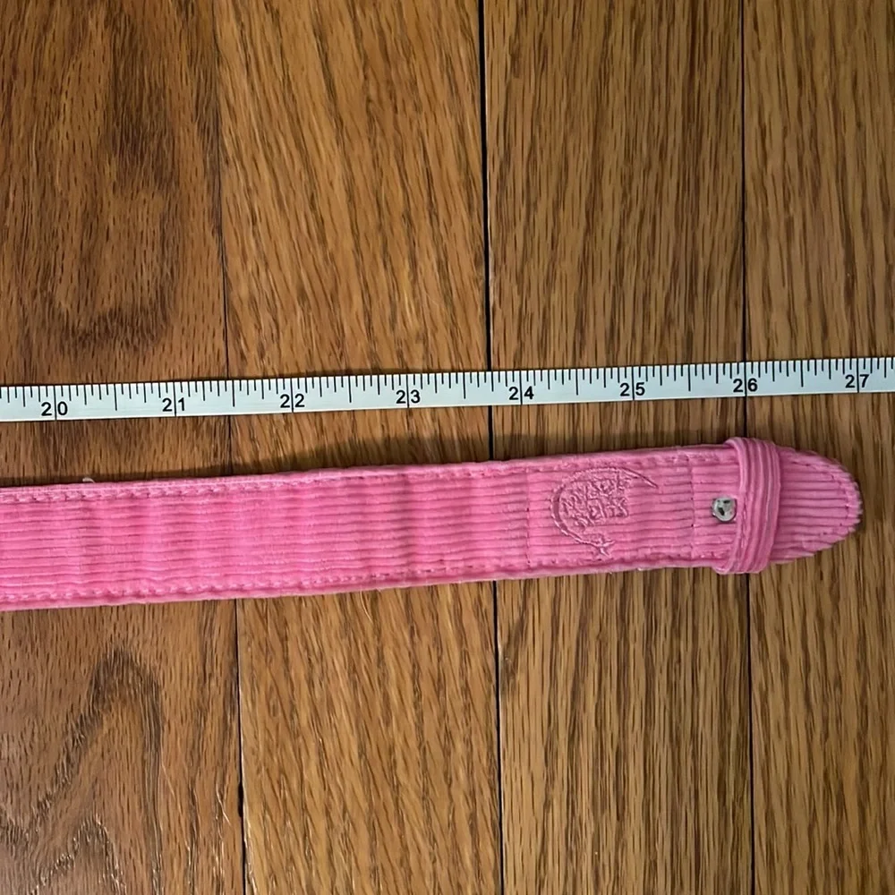 Myself Belts - Pink Corduroy Girls Belt